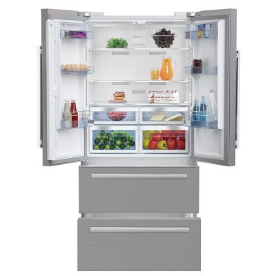 Réfrigérateurs multi-portes 539L Froid Ventilé BEKO 84cm F, GNE 6039 XPN 0