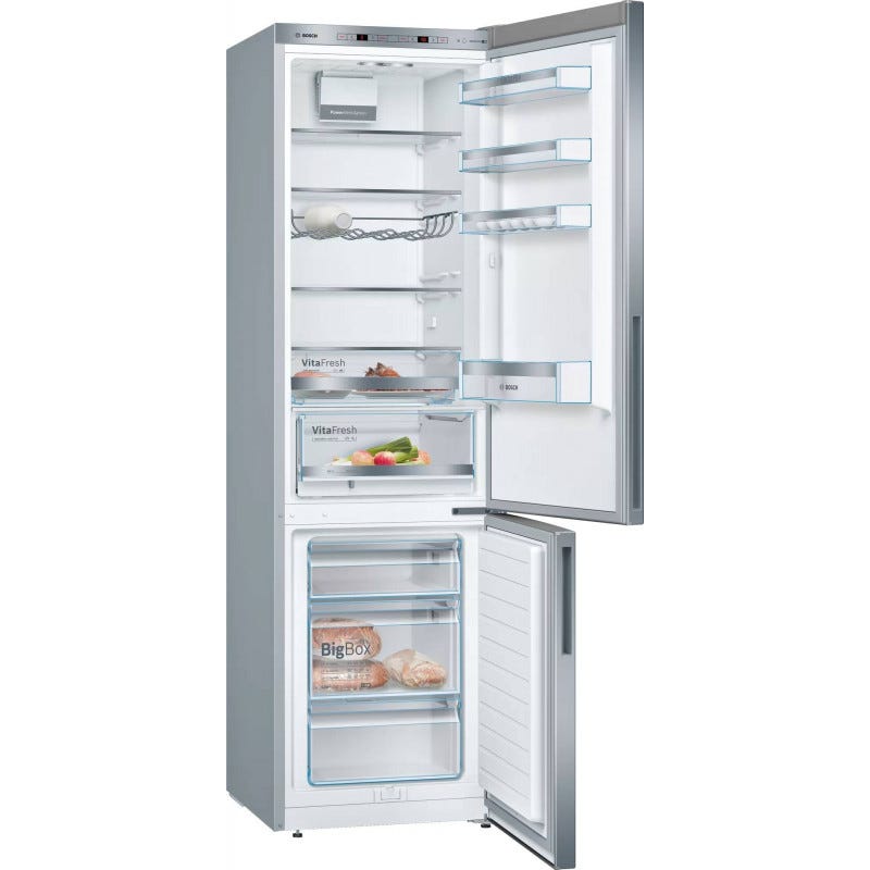 Réfrigérateurs combinés 343L Froid Statique BOSCH 60cm C, KGE39ALCA 2