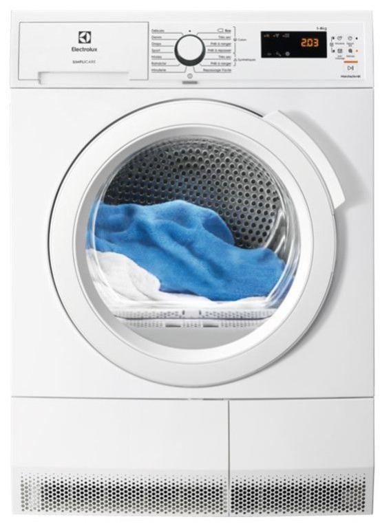 Sèche-linge à condensation 8kg ELECTROLUX 60cm, EW 6 C 4853 SC