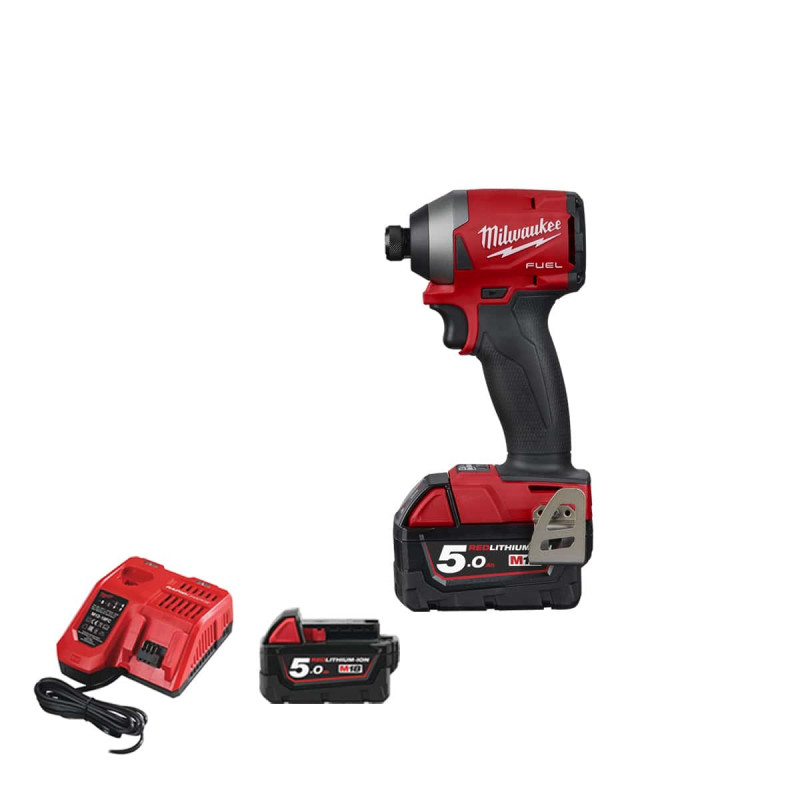 Visseuse à choc MILWAUKEE M18 Fuel FID2-502X - 2 Batteries 5,0Ah - 1 Chargeur 4933464088