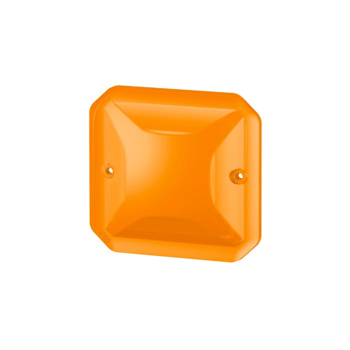 diffuseur lumineux - orange - composable - legrand plexo 069590l 0