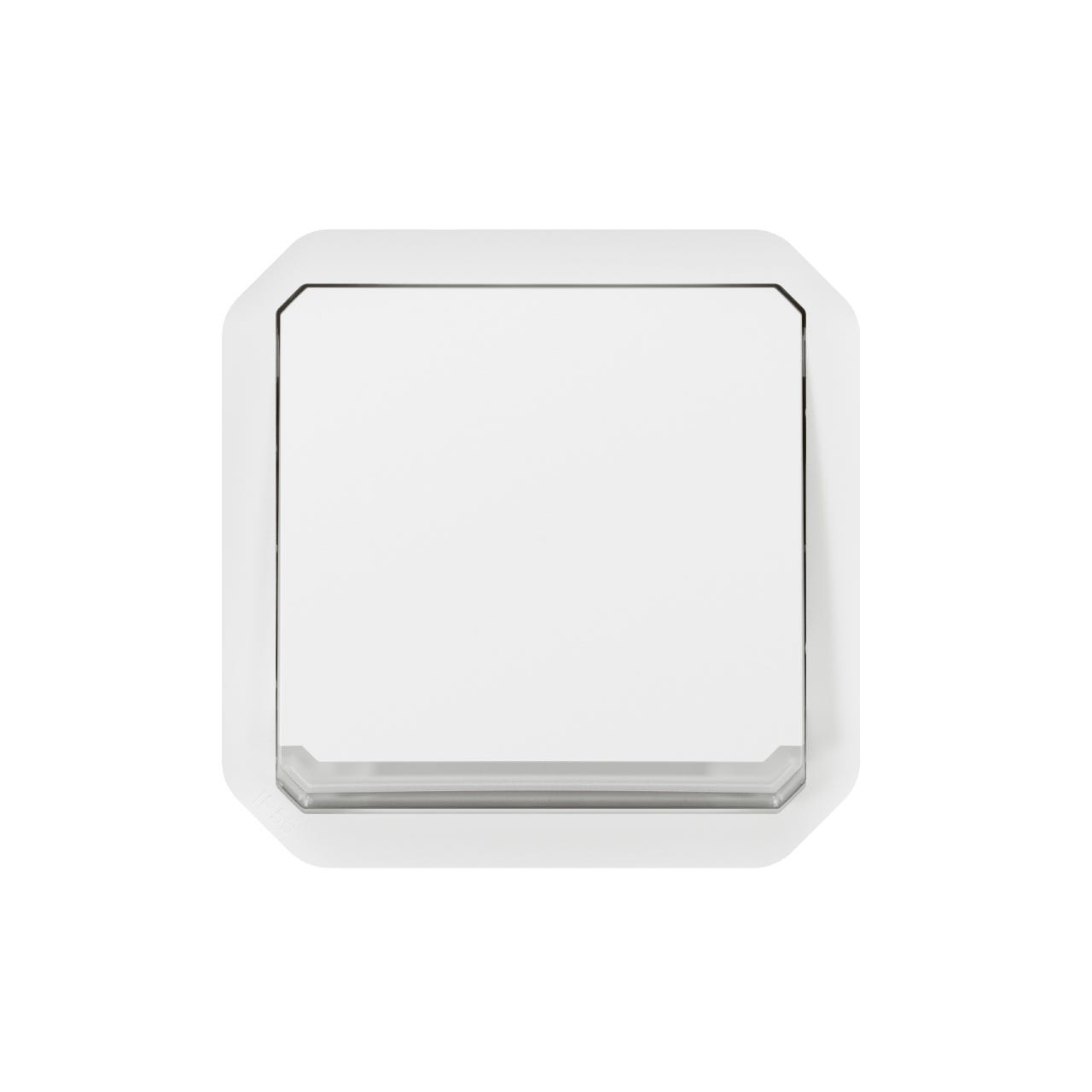 va et vient ou interrupteur - 10a - lumineux - blanc - composable - legrand plexo 069613l 0
