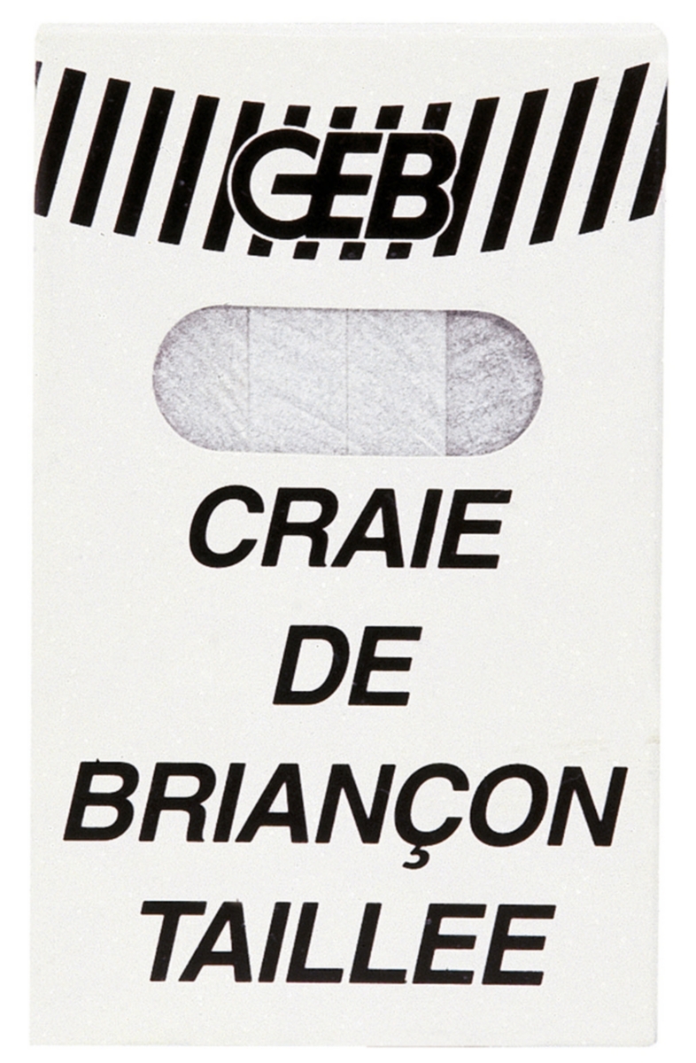 craie de briançon - etui 12 bâtons - geb