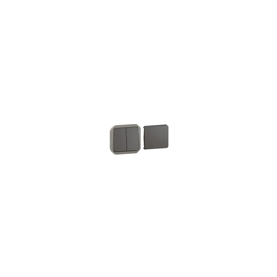 transformeur - anthracite - composable - legrand plexo 069800l 2