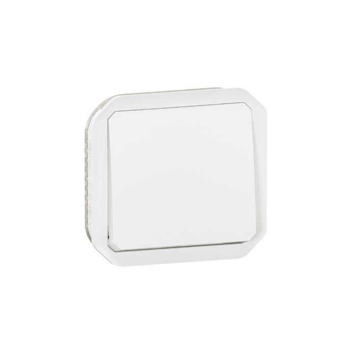 bouton poussoir - no - blanc - composable - legrand plexo 069630l 0
