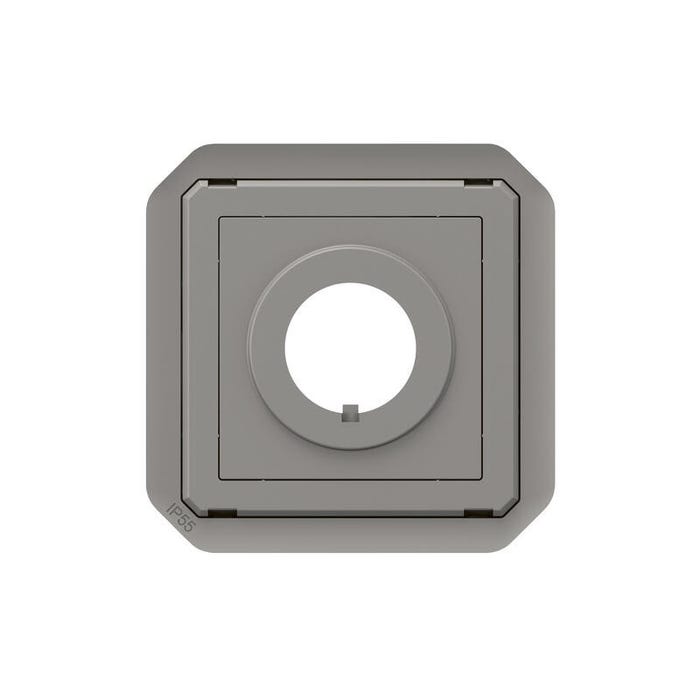 adaptateur - pour fonction osmoz - gris - composable - legrand plexo 069568l 1