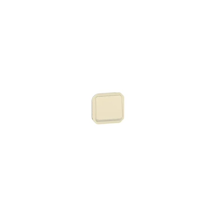 bouton poussoir inverseur - no/nc - lumineux - beige - composable - legrand plexo 069826l 2
