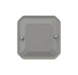 obturateur - gris - composable - legrand plexo 069537l