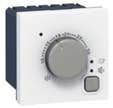 thermostat d'ambiance électronique - 2 modules - blanc - legrand 076720