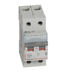 interrupteur sectionneur legrand dx3 100a 2 poles