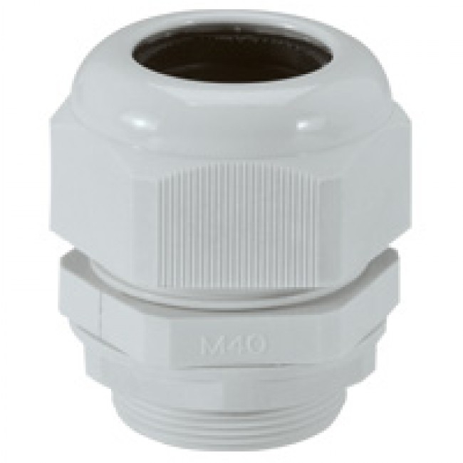 presse-étoupe plastique legrand - ip55 - iso 40 - gris ral 7035