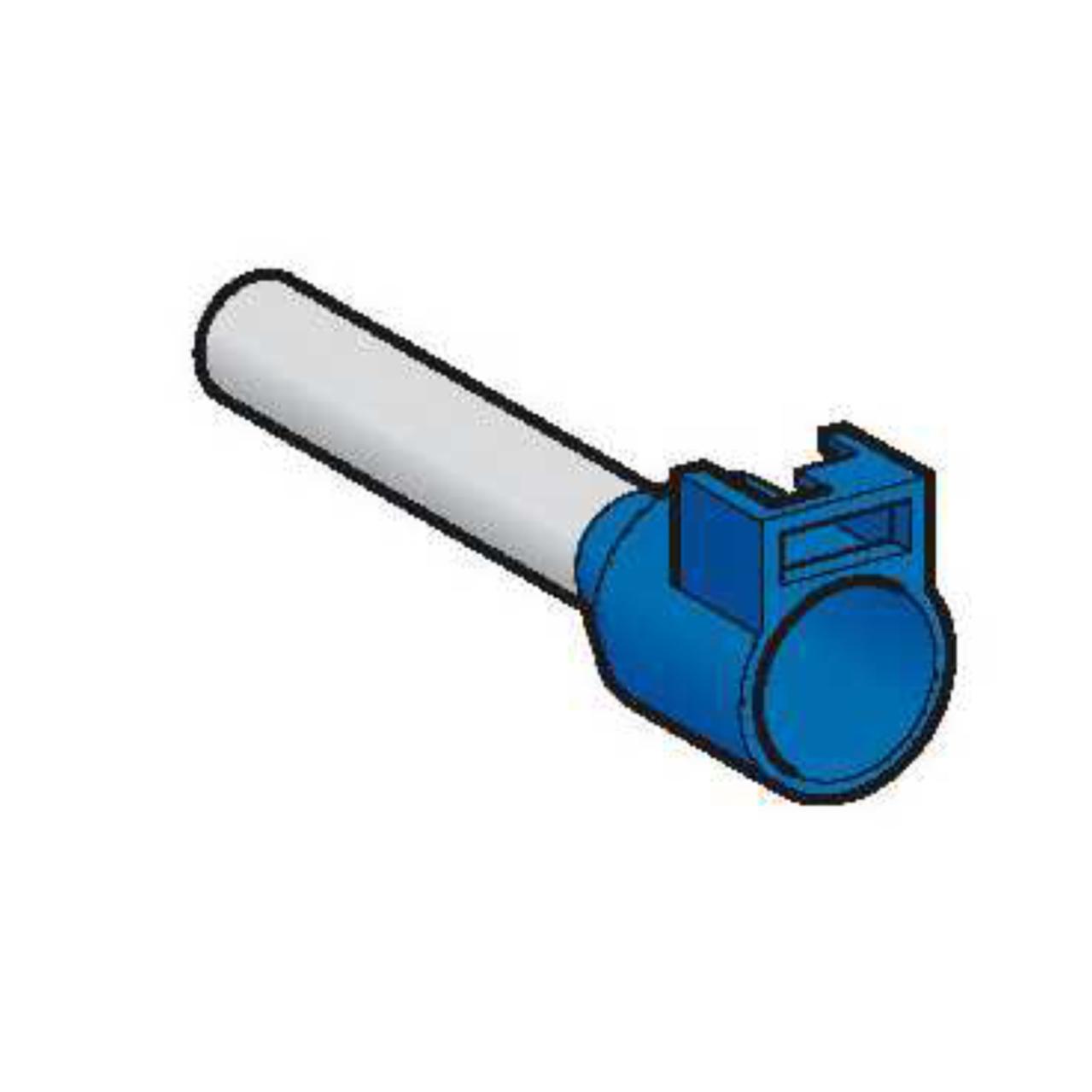 embout de cablage - repérable - 50 mm2 - bleu - schneider electric dz5ca502