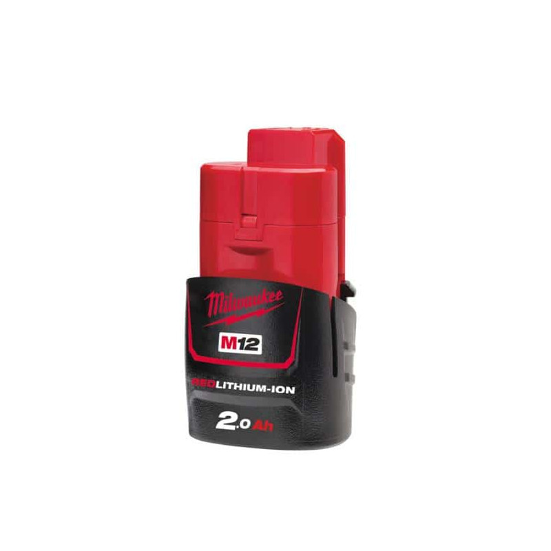 Batterie MILWAUKEE M12 B2 REDLITHIUM Li-Ion 2.0Ah 4932430064