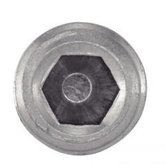 Vis à métaux sans-tête hexagonale creuse bout pointeau inox A2 ISO 4027 5X10 boîte de 100 - ACTON - 622055X10 1