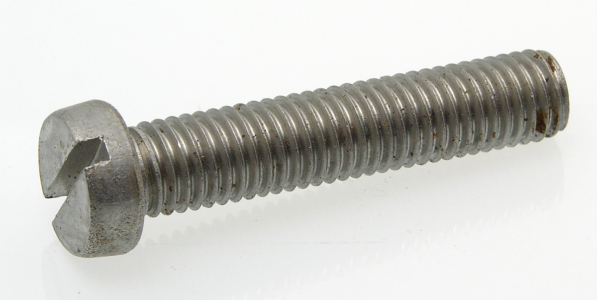 Vis à métaux tête cylindrique fendue inox A2 DIN 84 3X12 boîte de 200 - ACTON - 622103X12