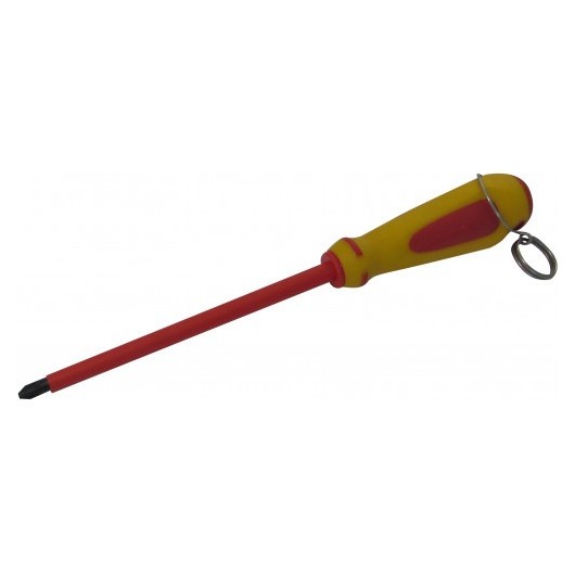 SAM OUTILLAGE - Tournevis SAMSOFORCE Pozidriv® isolés 1000V + clip