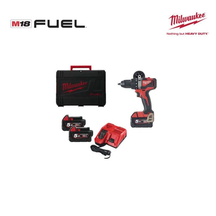 Perceuse à percussion Brushless MILWAUKEE M18 BLPD2-502X 18V - 2 batteries 5.0Ah - 1 chargeur 4933464517 1