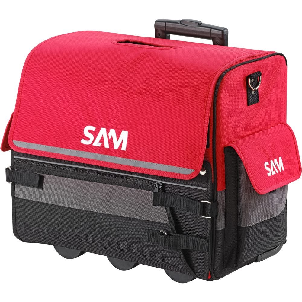 Valise à outils textile 33L avec trolley - SAM OUTILLAGE - BAG-7N 0