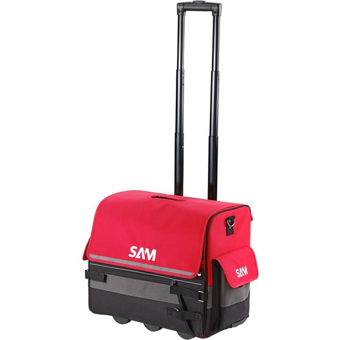 Valise à outils textile 33L avec trolley - SAM OUTILLAGE - BAG-7N 1