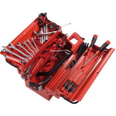 Caisse à outils métallique + 40 outils premier équipement - SAM OUTILLAGE - CP-40N 0