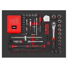 Composition de 145 outils pour technicien de maintenance industrielle dans un valise séduction - SAM OUTILLAGE - CP-146 4