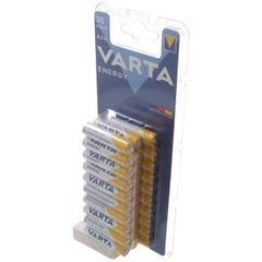 Lot de 30 piles alcalines Varta Energy, micro, AAA, LR03, 1,5 V 0