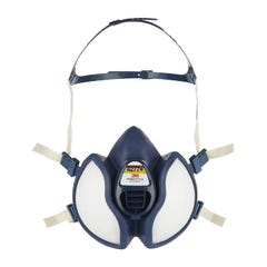 Demi-masque jetable à filtres intégrés 4277 ABE1P3R vapeurs organiques et gaz acides - 3M - 7100113102 6
