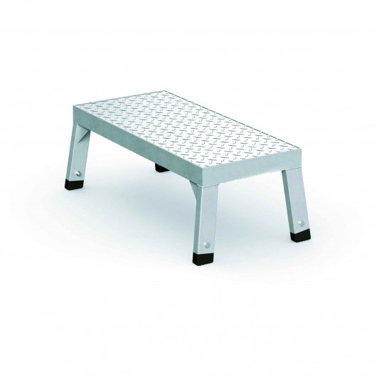 CENTAURE - Marchepied MODULO STEP - 1 marche - hauteur de travail maximum : 2.20m - aluminium