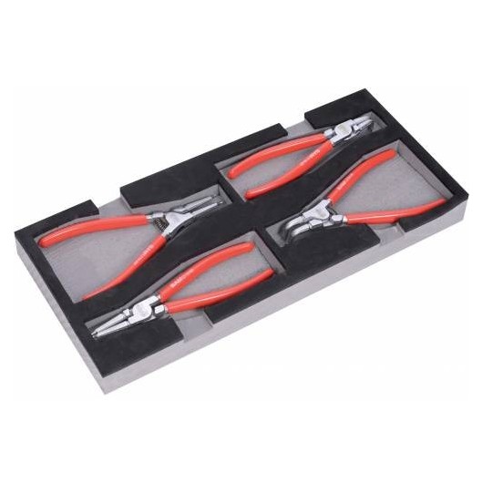 SAM OUTILLAGE - Module Mousse 1/3 De 4 Pinces Circlips