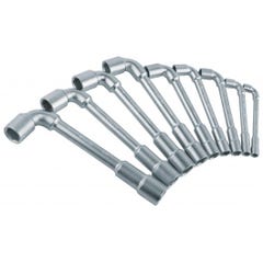 MOB - Jeu de clés à pipe 6x6 et 6x12 pans en coffret - 7-8-9-10-11-13-16-17-18-19 mm 1