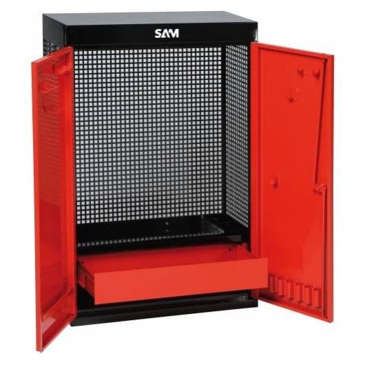 SAM OUTILLAGE - Armoire Murale Compacte 2 Portes