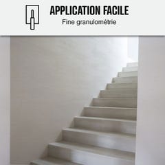Béton Ciré Escalier - Complet primaire et vernis de finition - En neuf ou rénovation Aronia Gris Noir - 2 m² (en 2 couches)ARCANE INDUSTRIES 8