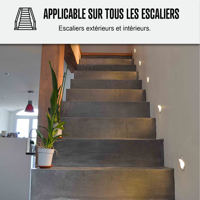 Béton Ciré Escalier - Complet primaire et vernis de finition - En neuf ou rénovation Prussia Bleu - 2 m² (en 2 couches)ARCANE INDUSTRIES 5
