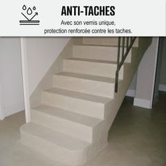 Béton Ciré Escalier - Complet primaire et vernis de finition - En neuf ou rénovation Chinchilla Gris Beige - 2 m² (en 2 couches)ARCANE INDUSTRIES 3