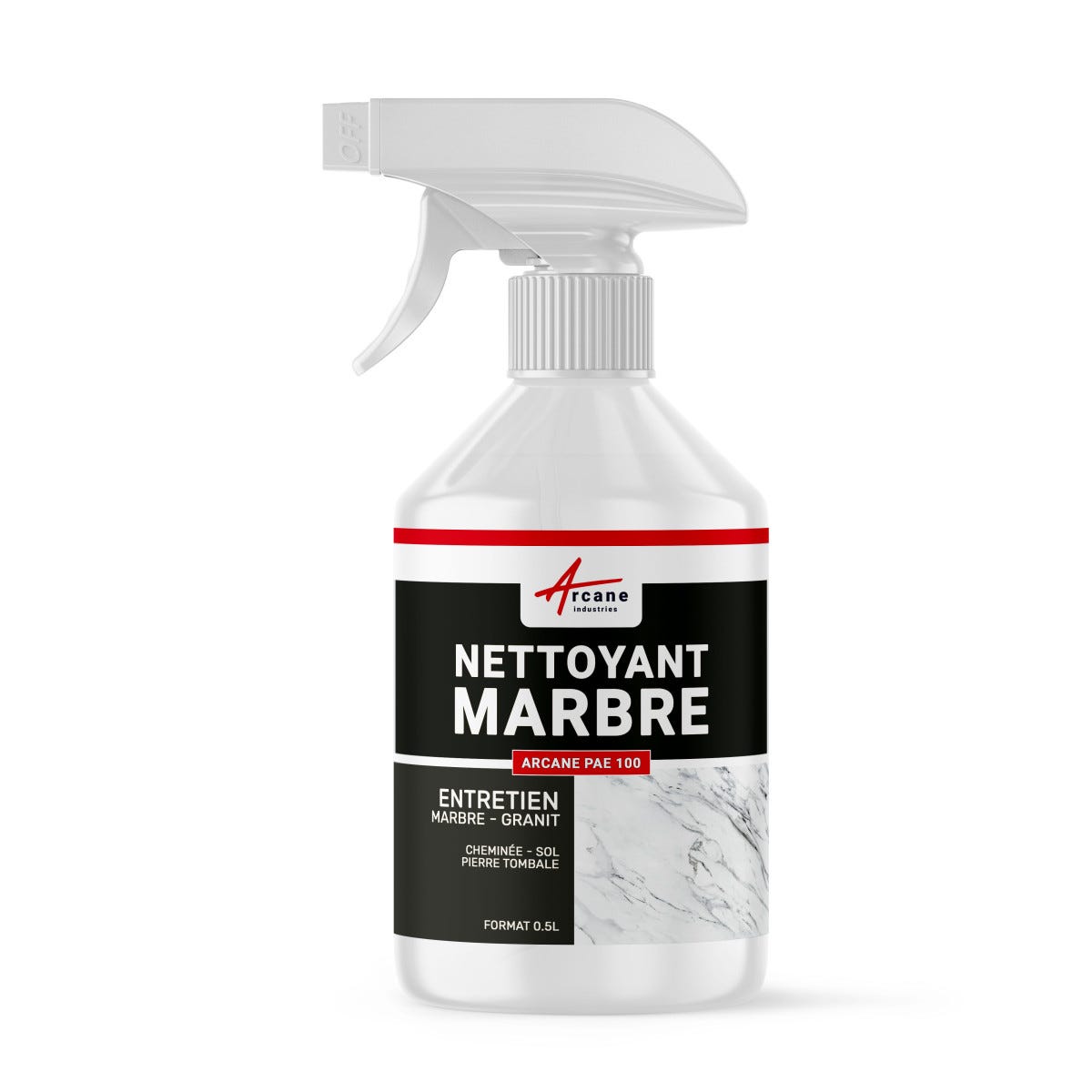 NETTOYANT RÉNOVATEUR MARBRE - 0.5 L - - ARCANE INDUSTRIES 0
