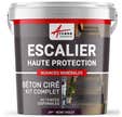 Béton Ciré Escalier - Complet Primaire Et Vernis De Finition - En Neuf Ou Rénovation - Mure Violet - 2 M² (en 2 Couches)