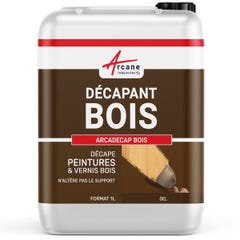 Décapant pour Bois - Produit décapant peinture, vernis - ARCADECAP BOIS - 1 L - - ARCANE INDUSTRIES 0