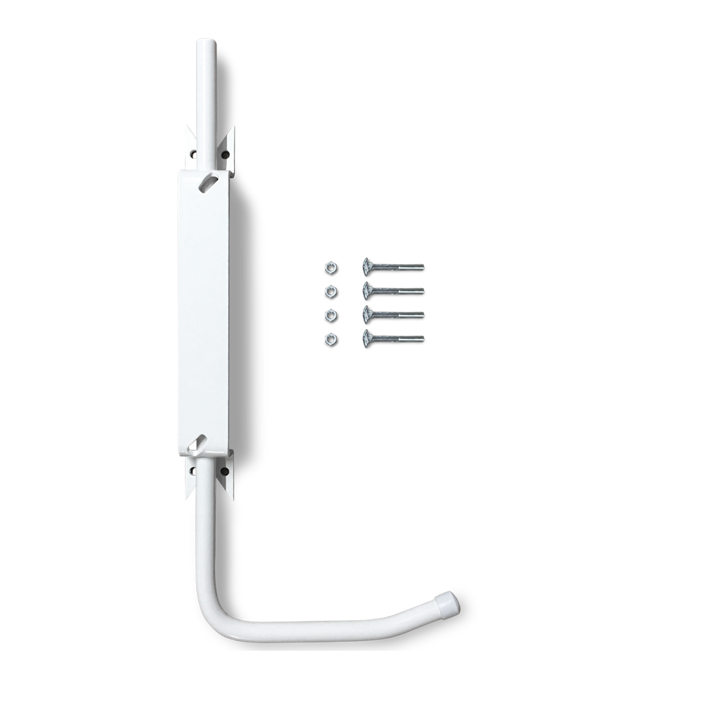 Bloque Volet Long Blanc - Droit pour Volet Bois