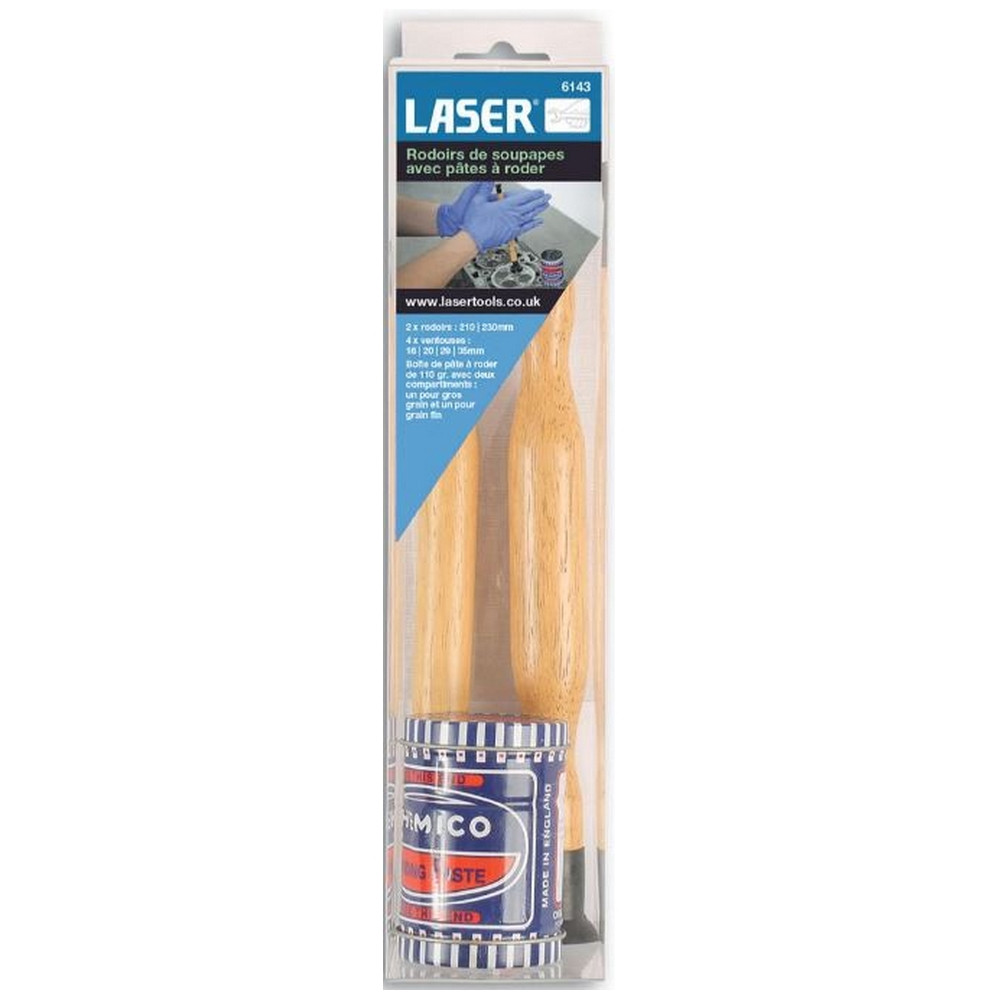 KIT 2 RODOIRS (4 VENTOUSES) A SOUPAPES + PATE A RODER GRAINS GROS ET FINS