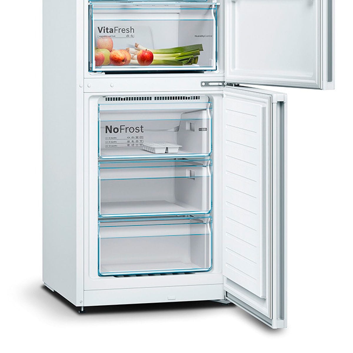 Réfrigérateurs combinés BOSCH E, KGN36VWED 5