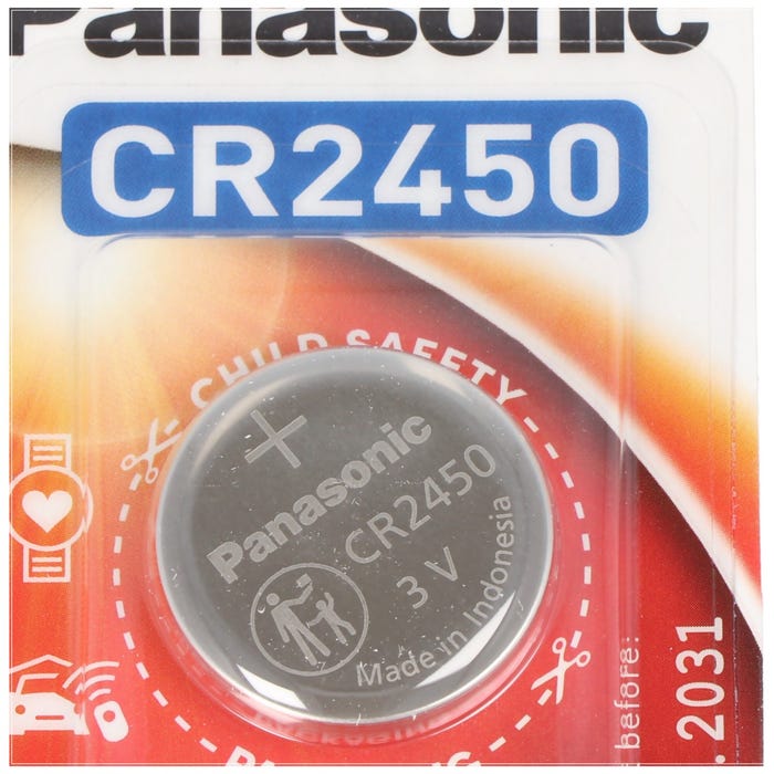 Panasonic CR2450 Pile Lithium IEC CR 2450 EL 1