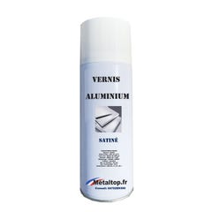 Vernis Aluminium - Metaltop - Incolore - RAL Incolore - Bombe 400mL 0