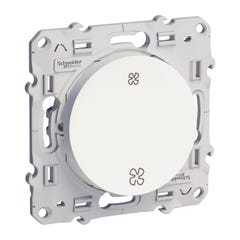 Interrupteur VMC ODACE 71mm blanc - SCHNEIDER ELECTRIC - S520233 1