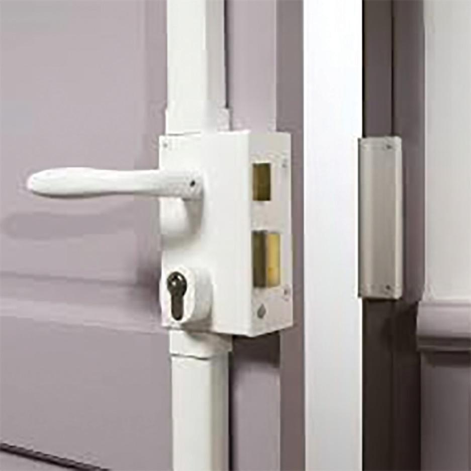 Serrure 3 points 73 A2P* Sans cylindre marron droite - BRICARD - 73078