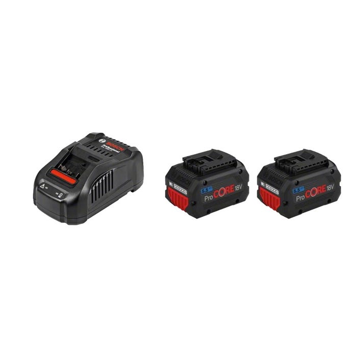 Perforateur SDS Plus 18V GBH 18V-21 + 2 batteries Procore 5,5Ah + chargeur en coffret L-BOXX - BOSCH - 0611911102 3