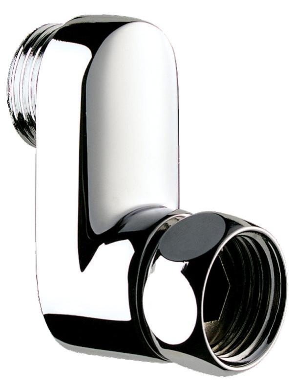 Raccord sanitaire excentré chromé MF 1/2'' L 19 (la paire) - DELABIE - 853327.2P