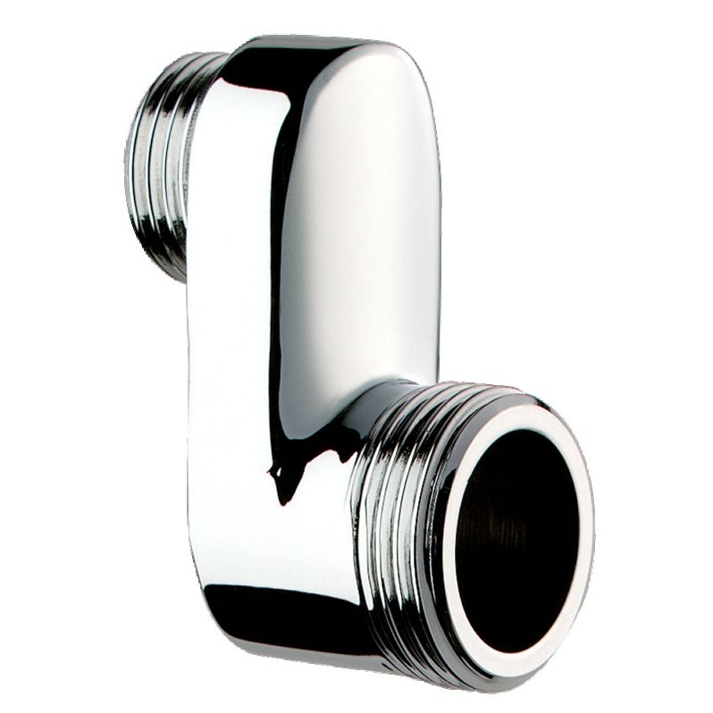 Raccord sanitaire excentré chromé M 1/2'' M 3/4'' L 35 mm (la paire) - DELABIE - 853327.2P