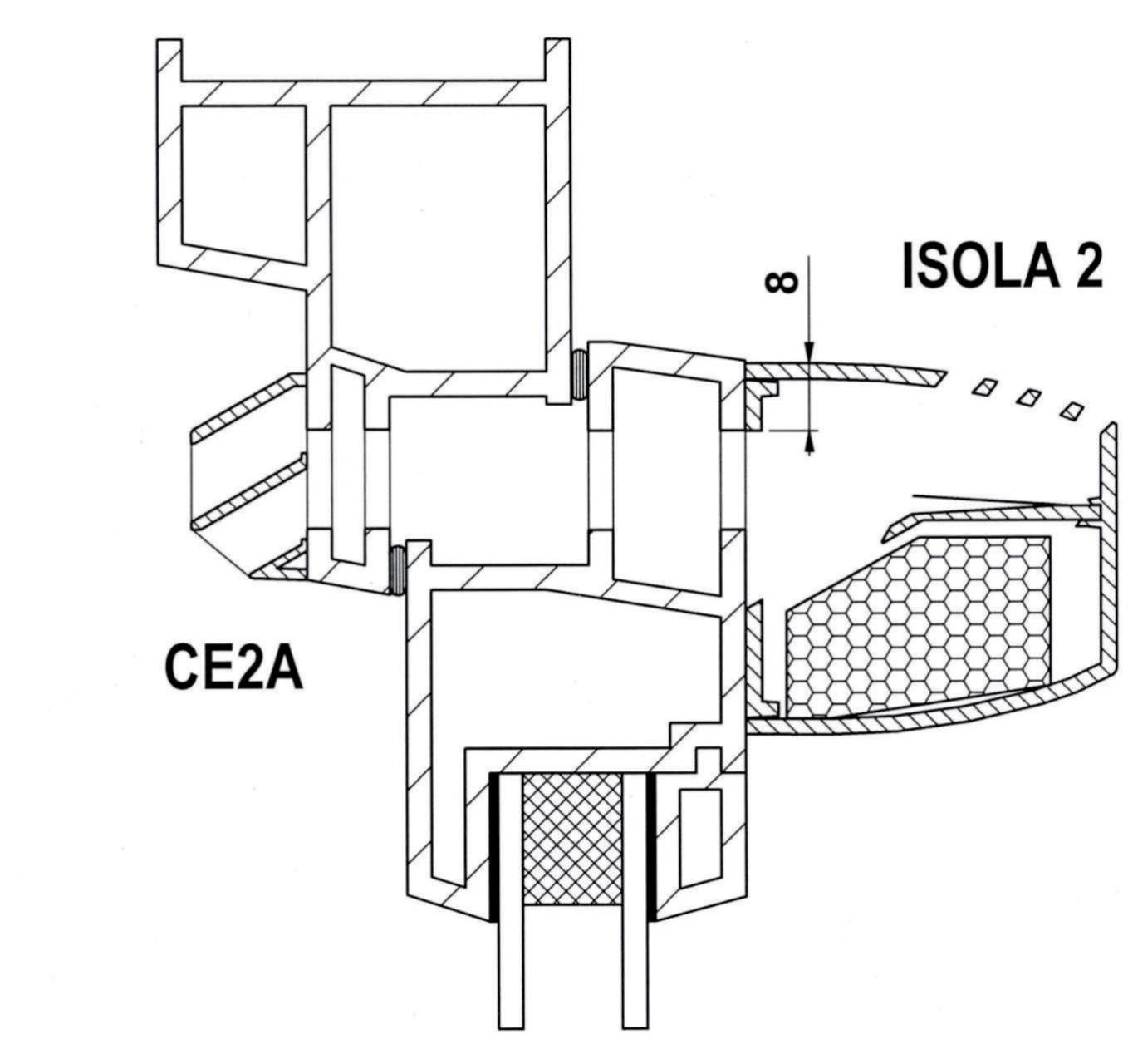 Entrée d’air auto acoustique ISOLA 2 30 noire - ANJOS - 0602NO