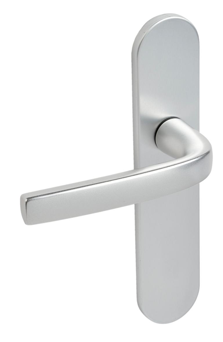 Ensemble Logio entraxe 195mm type bec de cane finition argent - VACHETTE - 200807