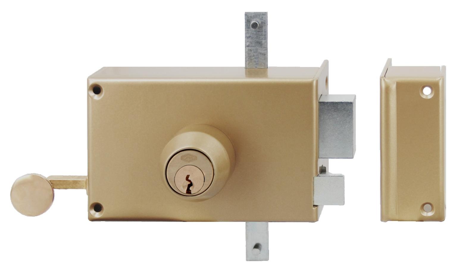 Serrure 3 points VEGA horizontal fouillot cylindre de 45 mm droite - JPM - 504000-18-1A